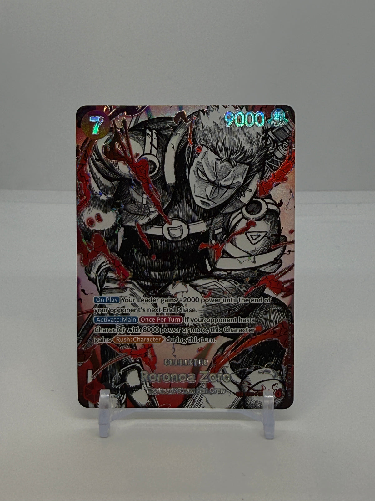 Roronoa Zoro (SP) EB04-007 — actual card, copy 1, front