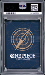 2024 One Piece Promos Monkey D. Luffy #043 2nd Anniversary Tournament Participation — PSA 10 — back