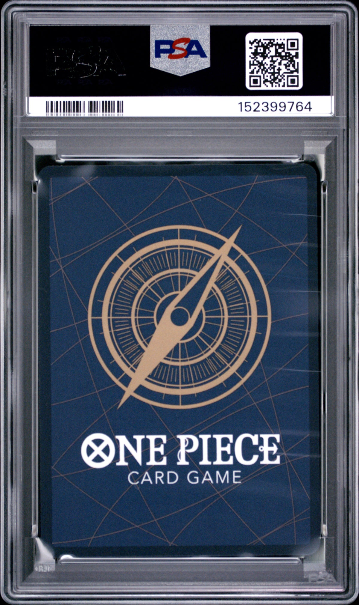 2024 One Piece Promos Monkey D. Luffy #043 2nd Anniversary Tournament Participation — PSA 10 — back