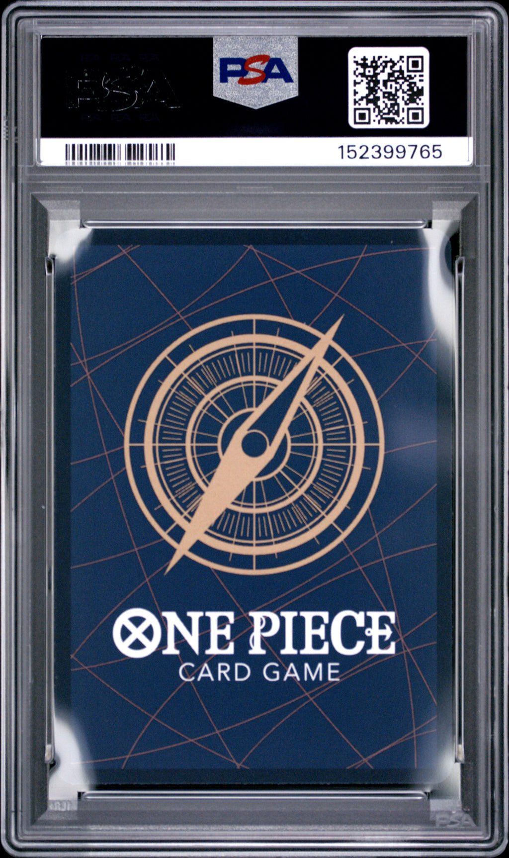 2025 One Piece OP13 Carrying on His Will Monkey D. Luffy #058 Treasure Rare — PSA 10 — back