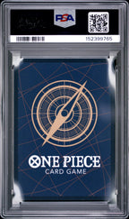 2025 One Piece OP13 Carrying on His Will Monkey D. Luffy #058 Treasure Rare — PSA 10 — back