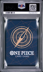 2026 One Piece OP14-EB04 The Azure Sea's Seven Monkey D. Luffy #013 Alternate Art — PSA 10 — back
