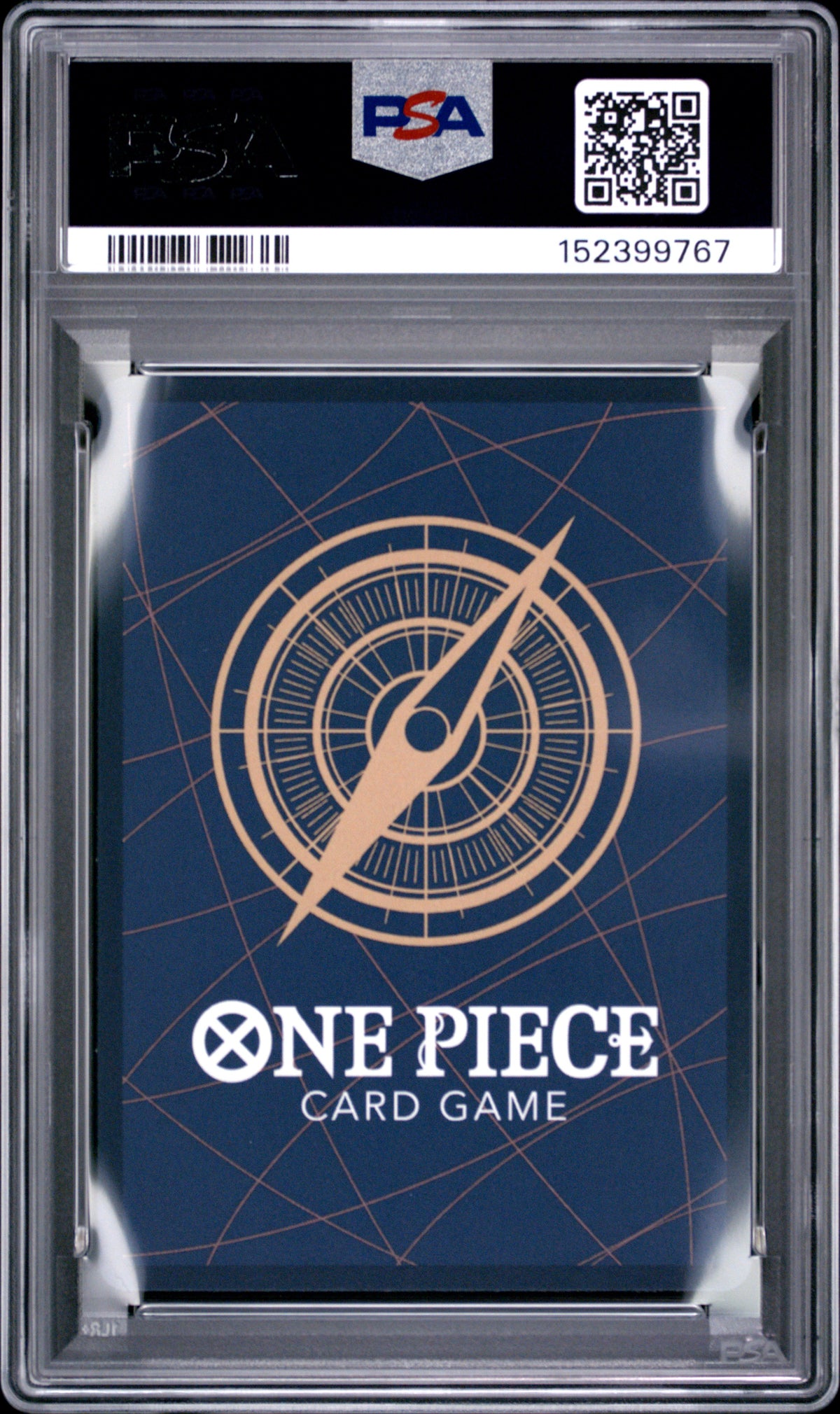 2026 One Piece OP14-EB04 The Azure Sea's Seven Monkey D. Luffy #013 Alternate Art — PSA 10 — back