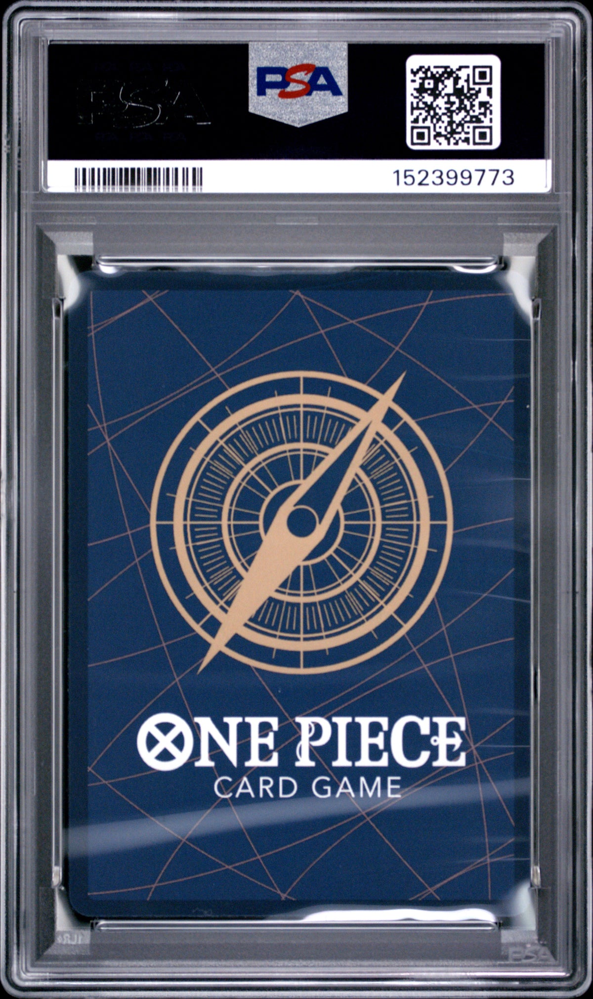 2024 One Piece OP07 500 Years in the Future Monkey D. Luffy #109 Alternate Art — PSA 10 — back