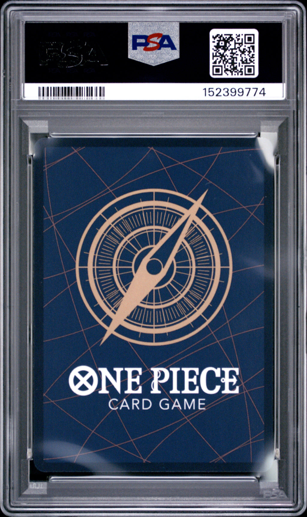 2025 One Piece OP13 Carrying on His Will Monkey D. Luffy #118 Alternate Art — PSA 10 — back