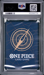 2024 One Piece OP06 Wings of the Captain Monkey D. Luffy #013 Alternate Art — PSA 10 — back