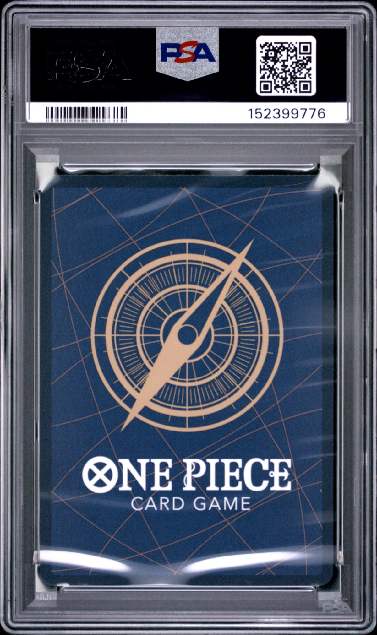 2024 One Piece OP06 Wings of the Captain Monkey D. Luffy #013 Alternate Art — PSA 10 — back