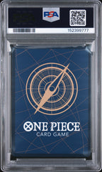 2023 One Piece OP02 Paramount War Monkey D. Luffy #062 Alternate Art — PSA 9 — back