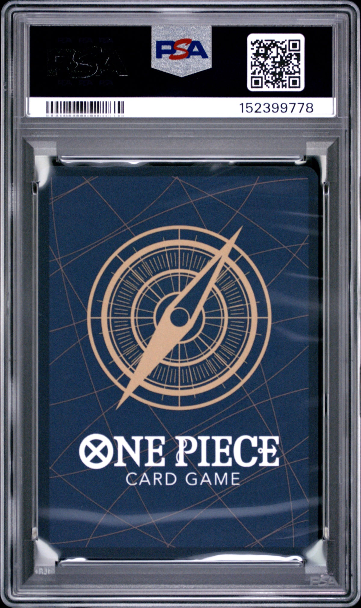 2025 One Piece Japanese EB02 Anime 25th Collection Monkey D. Luffy #061 — PSA 10 — back