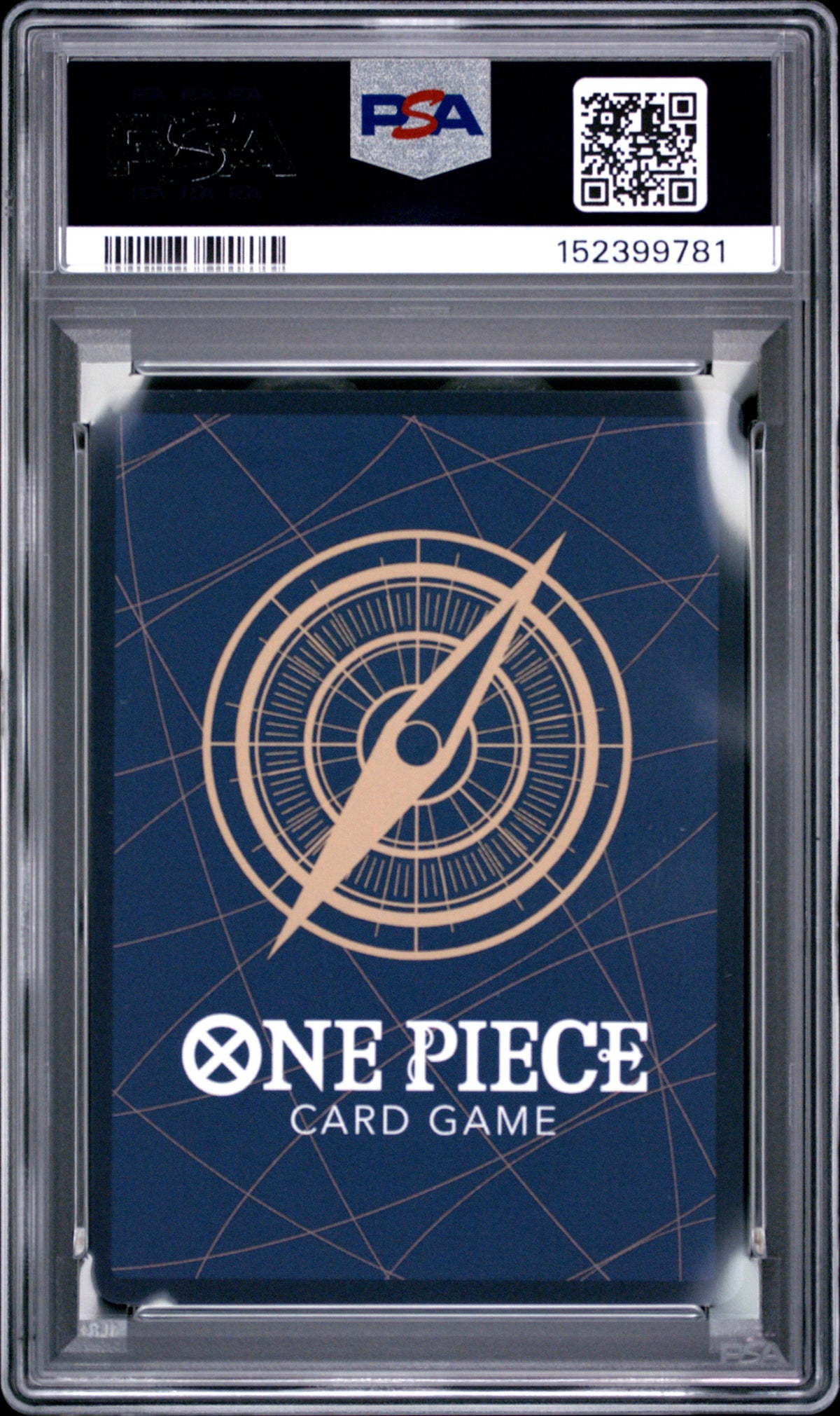 2025 One Piece Japanese PRB02 One Piece Card the Best Vol.2 Monkey D. Luffy #075 Sparkle Foil — PSA 9 — back