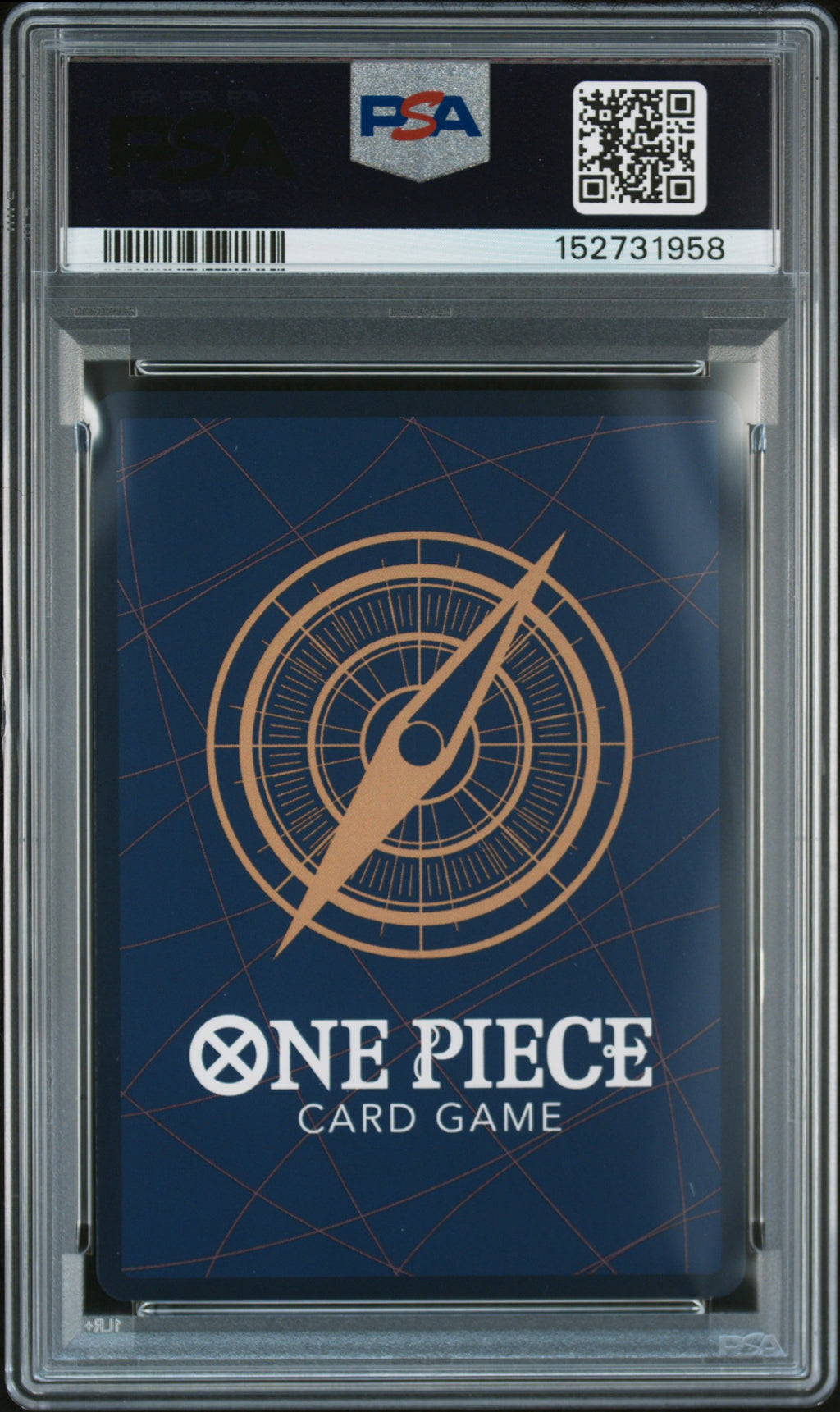2025 One Piece PRB02 One Piece Card the Best Vol.2 Gum-Gum Giant #078 Alternate Art — PSA 9 — back