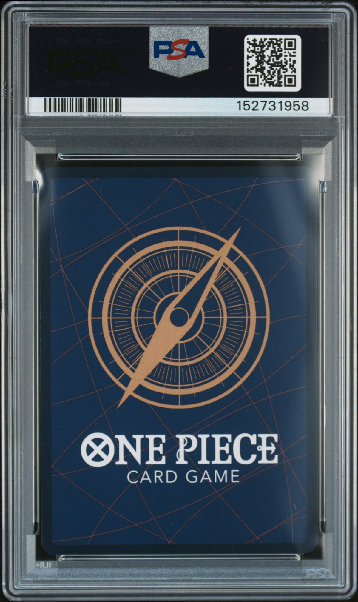 2025 One Piece PRB02 One Piece Card the Best Vol.2 Gum-Gum Giant #078 Alternate Art — PSA 9 — back