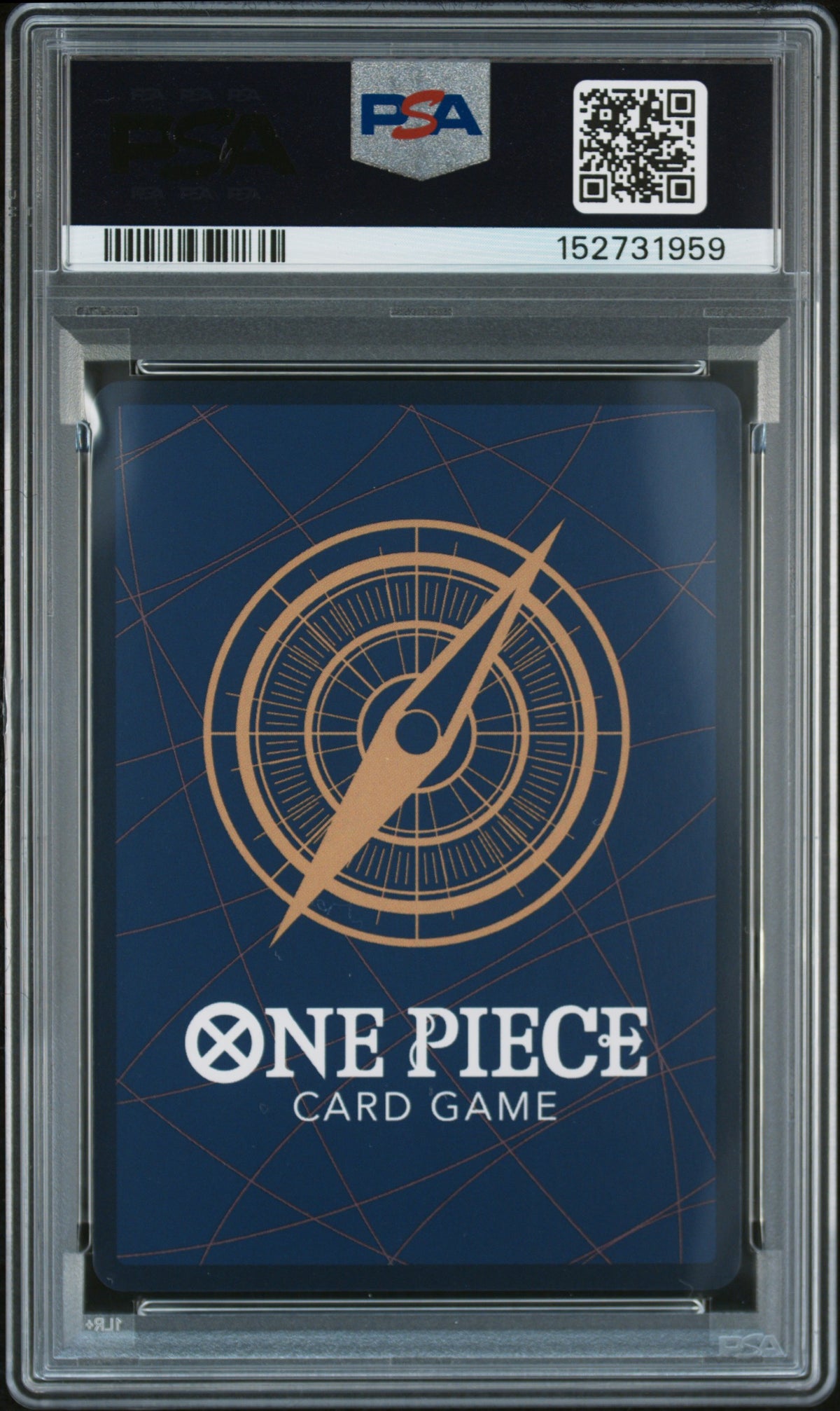 2025 One Piece PRB02 One Piece Card the Best Vol.2 Monkey D. Luffy #061 Special Alternate Art — PSA 10 — back