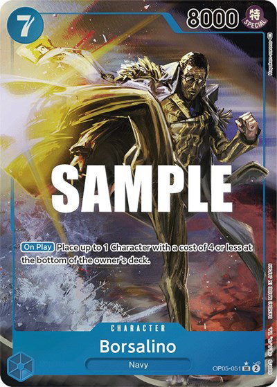 Borsalino (Alternate Art) OP05-051 — catalogue image