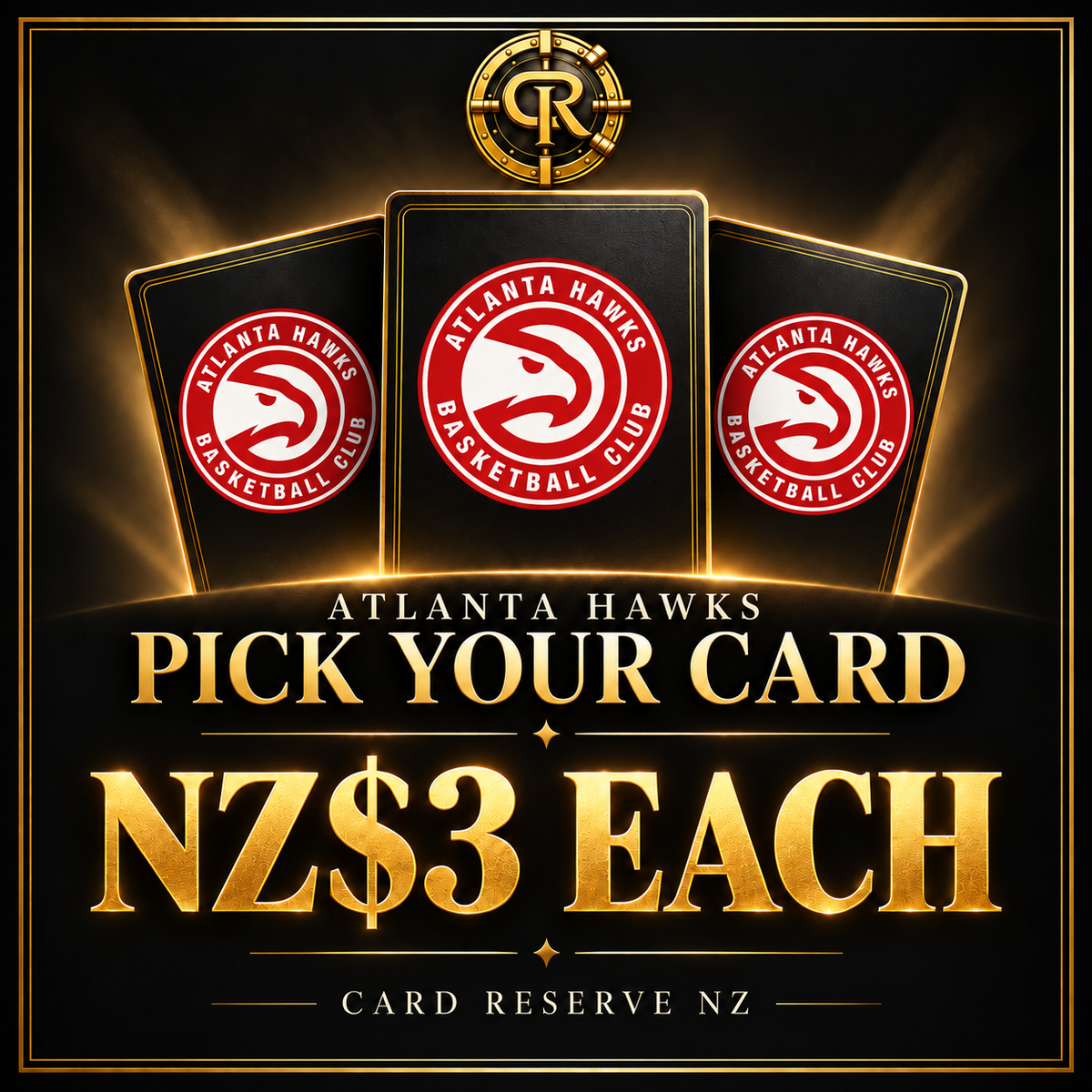 Atlanta Hawks - Pick Your Card(s) - NZ$3 Each — logo cover