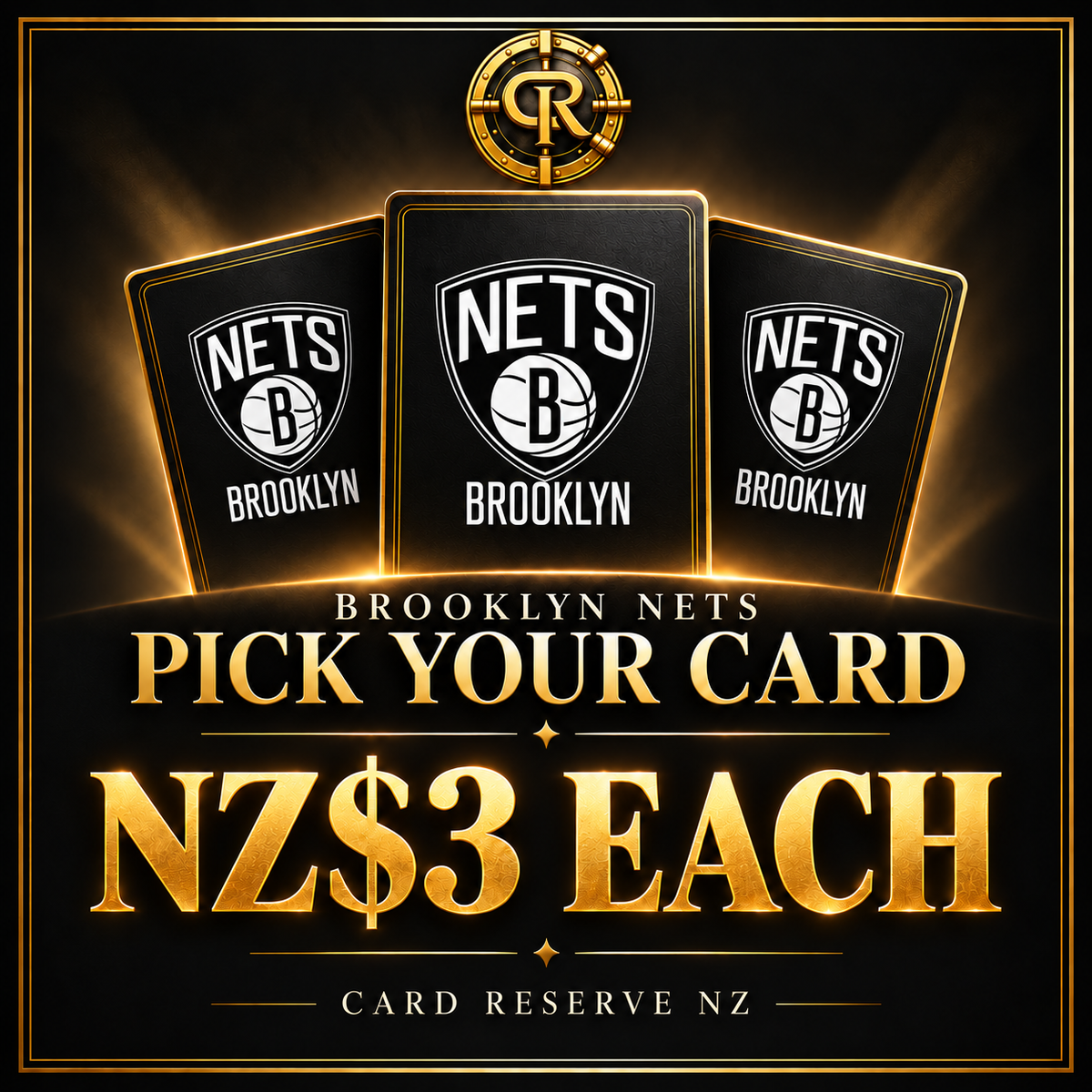 Brooklyn Nets - Pick Your Card(s) - NZ$3 Each — logo cover