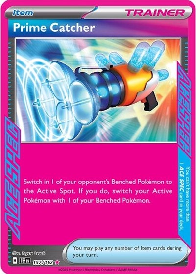 02 Prime Catcher 157/162 | Temporal Forces - Prime Catcher 157/162, catalogue image — PR Section 1A