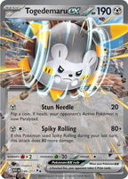 06 Togedemaru ex 149/217 | Ascended Heroes - Togedemaru ex 149/217, catalogue image — PR Section 1A