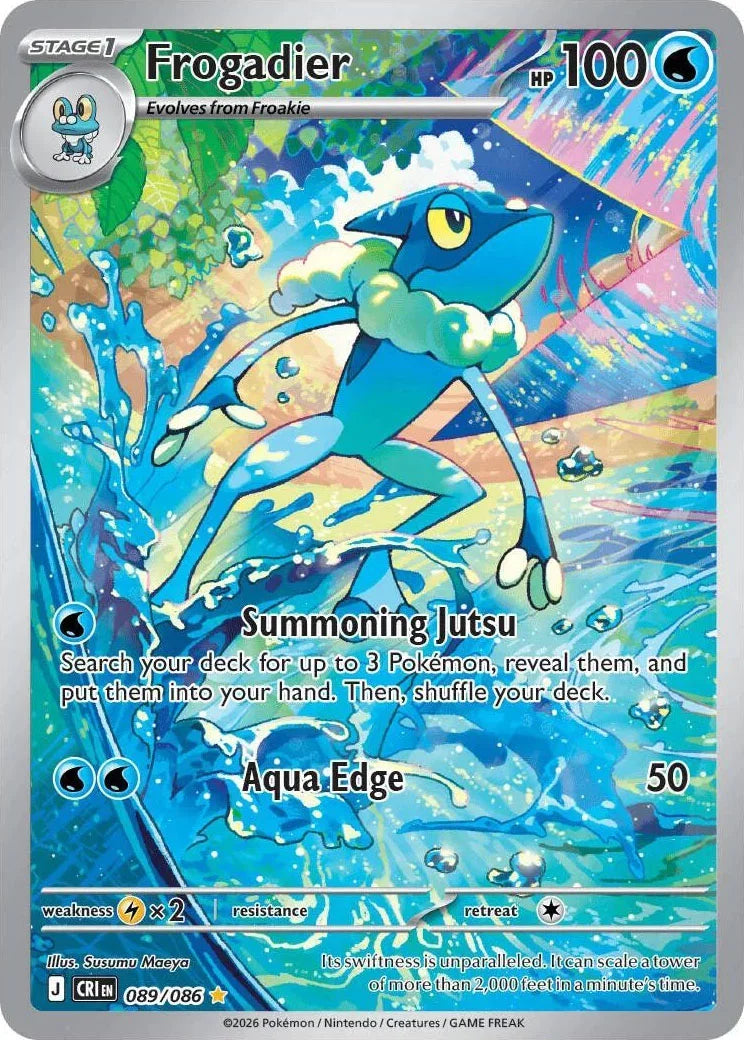 Frogadier 089/086, catalogue image — PR Section 1A