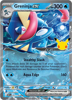 15 Greninja ex 021/128 | 30th Celebration - Greninja ex 021/128, catalogue image — PR Section 1A
