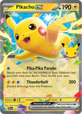 Pikachu ex 053/128, catalogue image — PR Section 1A