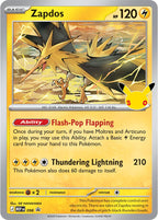 17 Zapdos - 098 (30th Celebration) 098 | Mega Evolution Promos - Zapdos - 098 (30th Celebration) 098, catalogue image — PR Section 1A