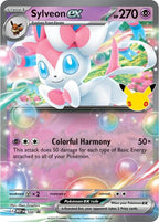 04 Sylveon ex - 100 (30th Celebration) 100 | Mega Evolution Promos - Sylveon ex - 100 (30th Celebration) 100, catalogue image — PR Section 1A
