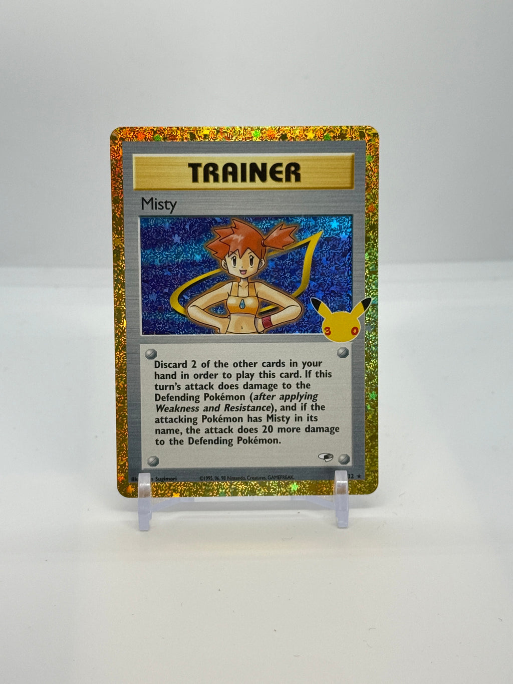 Misty 18/132 — actual card front photo — PR Section 1A