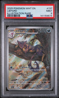 2025 Pokémon White Flare Liepard Illustration Rare #137 — PSA 9 — cert 141159674 — front
