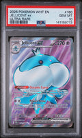 2025 Pokémon White Flare Jellicent ex Ultra Rare #160 — PSA 10 — cert 141159713 — front