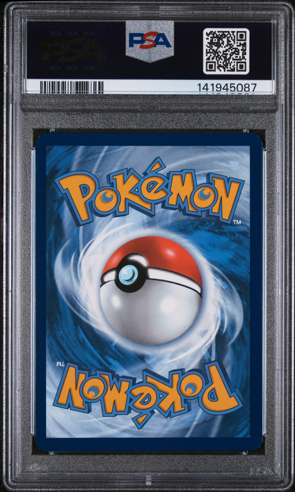 2025 Pokémon Black Bolt Servine Illustration Rare #088 — PSA 8 — cert 141945087 — back