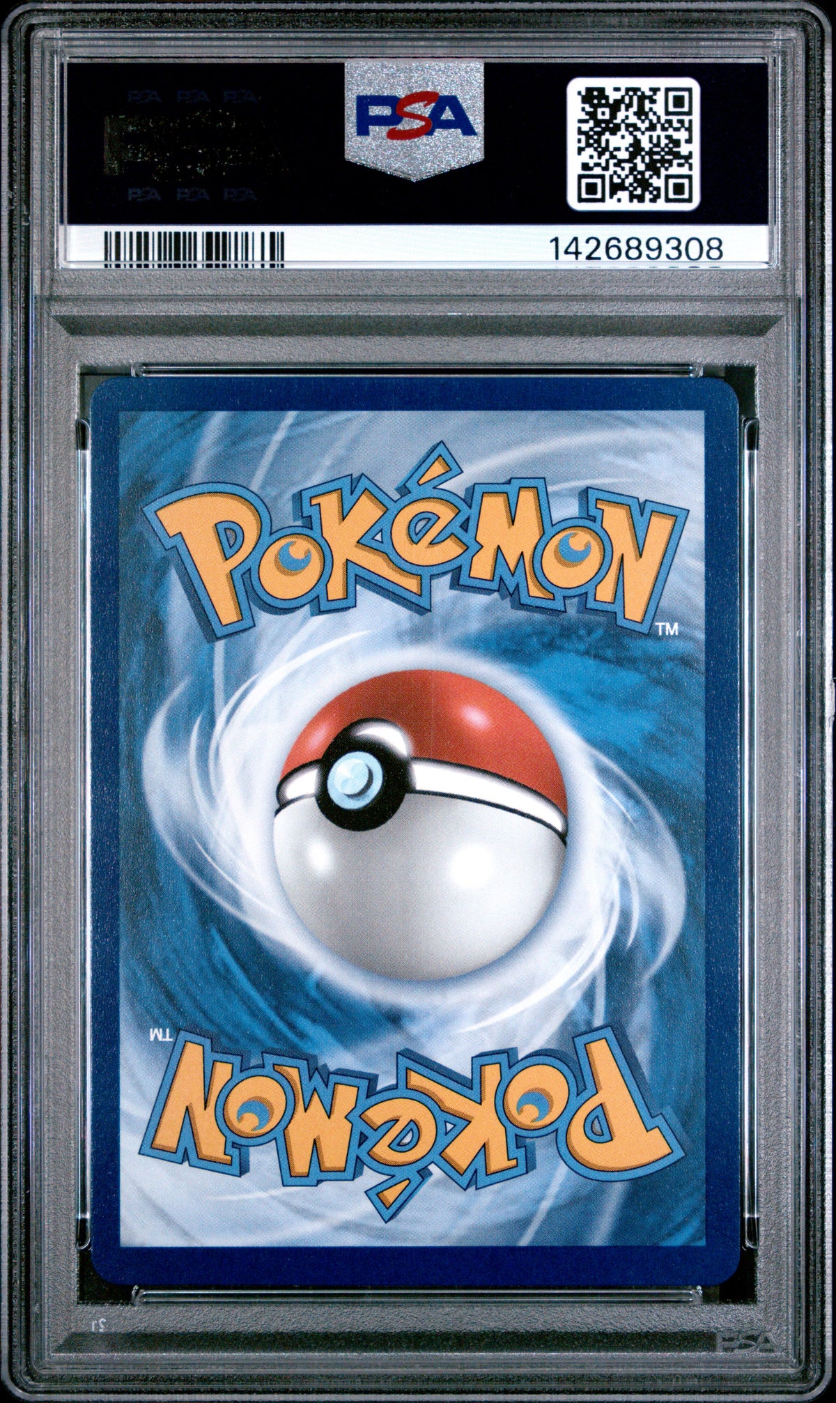 2025 Pokémon Mega Evolution: Phantasmal Flames Mega Charizard X ex Special Illustration Rare #125 — PSA 9 — cert 142689308 — back