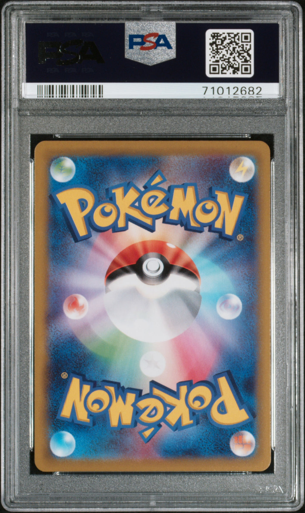 2022 Pokémon Japanese SV Promo Pikachu Scarlet & Violet Pre-Order #001 — PSA 10 — cert 71012682 — back
