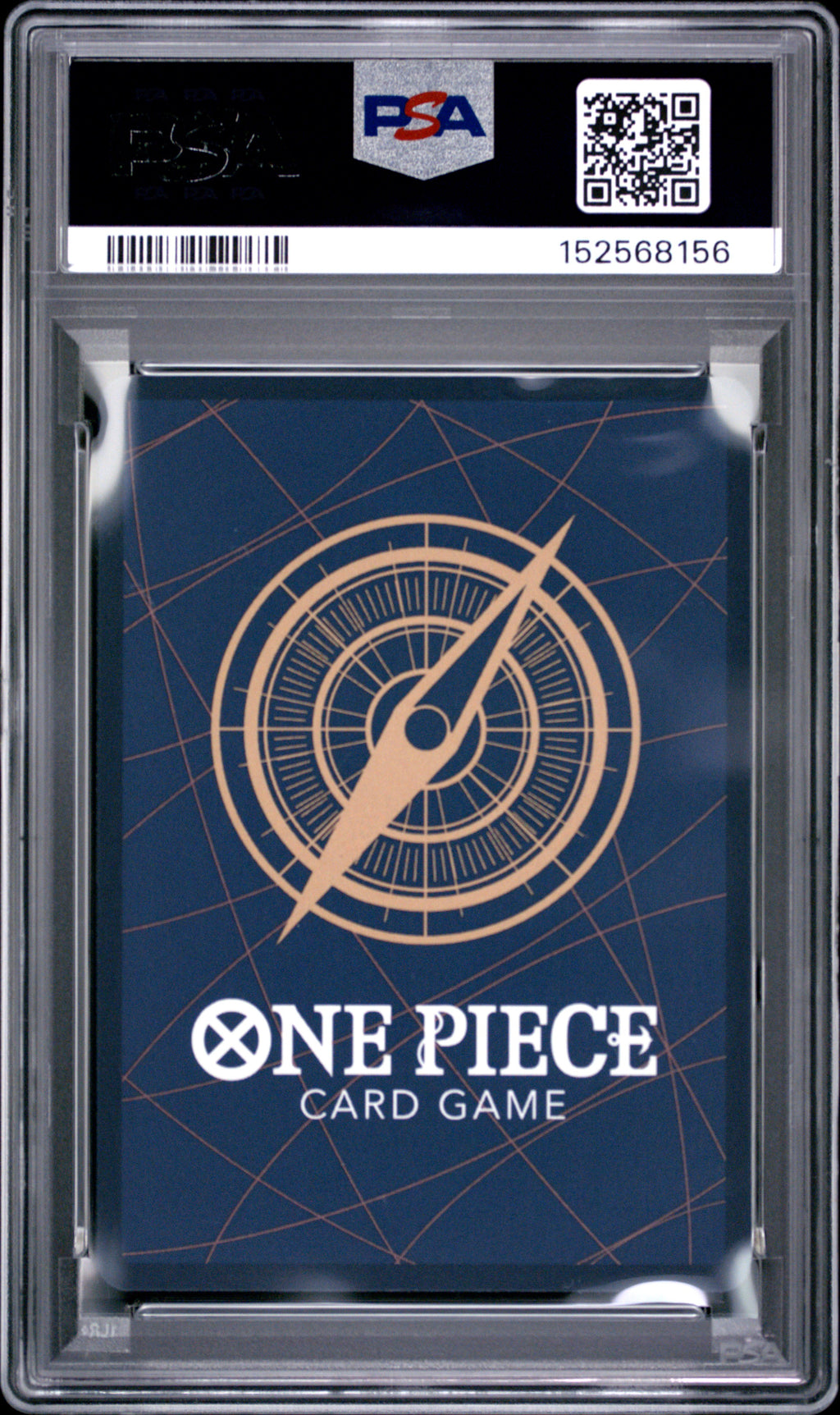 2026 One Piece Op14-Eb04-The Azure Sea's Seven Trafalgar Law Alternate Art #009 PSA 10 — PSA 152568156 — back