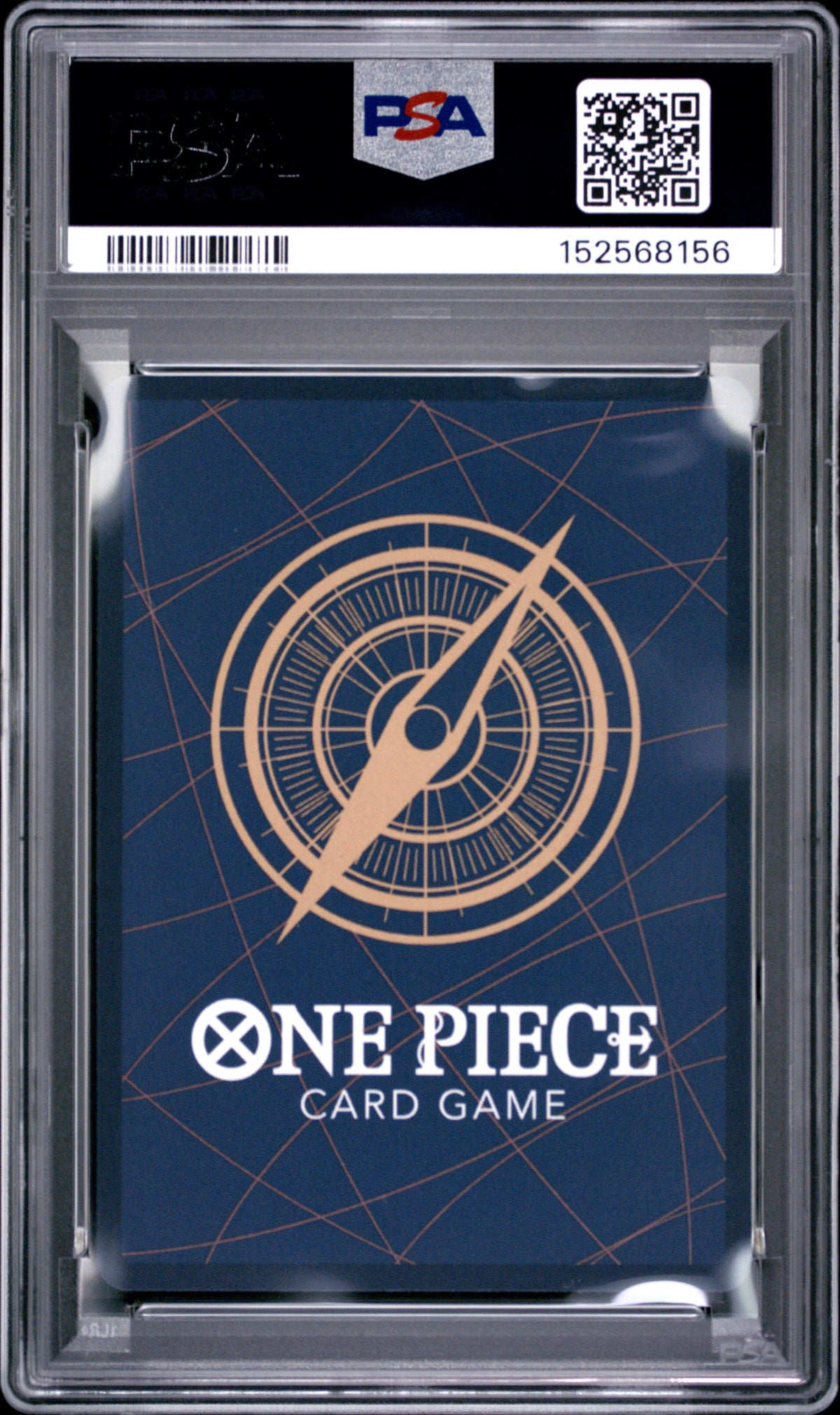 2026 One Piece Op14-Eb04-The Azure Sea's Seven Trafalgar Law Alternate Art #009 PSA 10 — PSA 152568156 — back