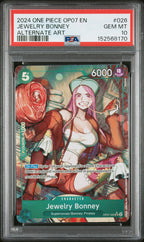 2024 One Piece Op07-500 Years in the Future Jewelry Bonney Alternate Art #026 PSA 10 — PSA 152568170 — front