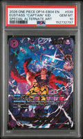 2026 One Piece Op14-Eb04-The Azure Sea's Seven Eustass "Captain" Kid Special Alternate Art #039 PSA 10 — PSA 152732797 — front