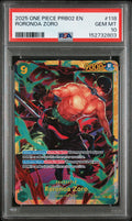 2025 One Piece Prb02-Premium Booster -One Piece Card the Best- Vol.2 Roronoa Zoro #118 PSA 10 — PSA 152732803 — front