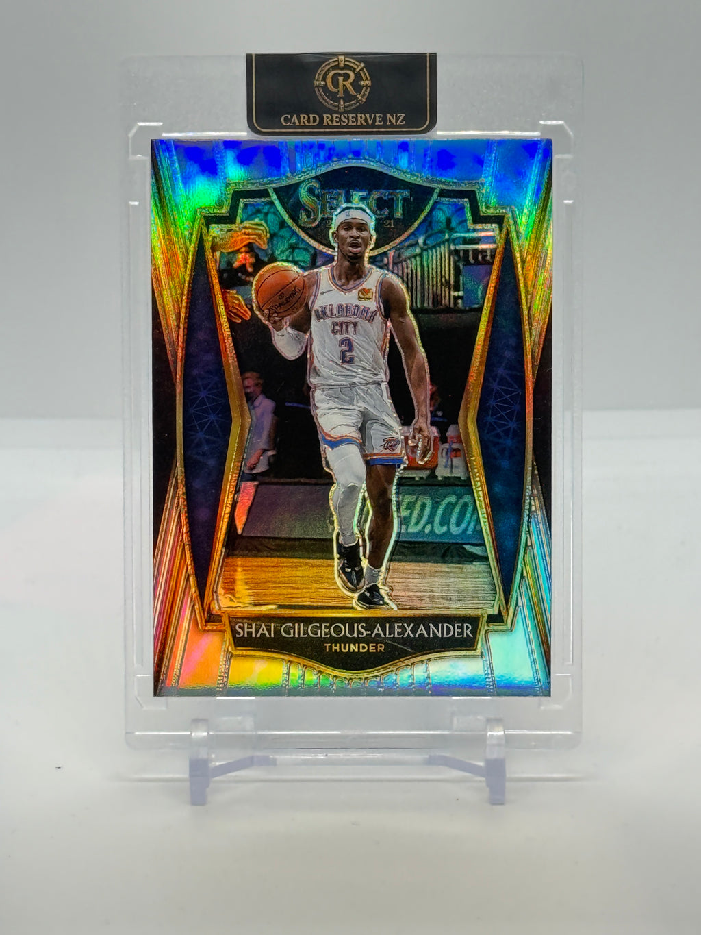 Shai Gilgeous-Alexander 2020-21 Panini Select Premier Level Silver Prizm #119 — front