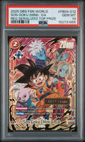 Son Goku (Mini): DA FB04-012 PSA 10, serial 1172/1500, certificate 152731955 — front