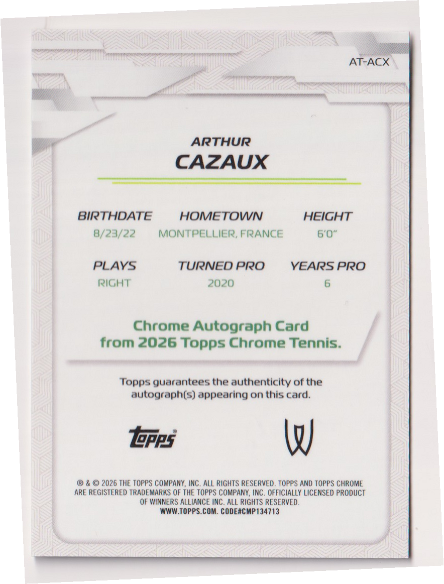 Arthur Cazaux — #AT-ACX Base Auto — Copy 1 — back