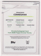 Francisco Comesana — #AT-FCA Geometric Refractor Auto RC — back