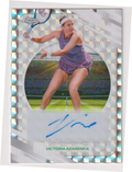 2026 Topps Chrome Tennis Victoria Azarenka Geometric Refractor Autograph #AO-VAA, front