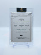 2026 Topps Chrome Tennis Andy Roddick Green Geometric Refractor Autograph #AO-ARK 84/99 — back