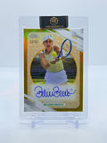 2026 Topps Chrome Tennis Belinda Bencic Gold Refractor Autograph #AO-BEB 36/50 — front