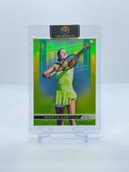 2024 Topps Chrome Tennis Marta Kostyuk Lime Green Refractor (1st) #149 198/299 — front