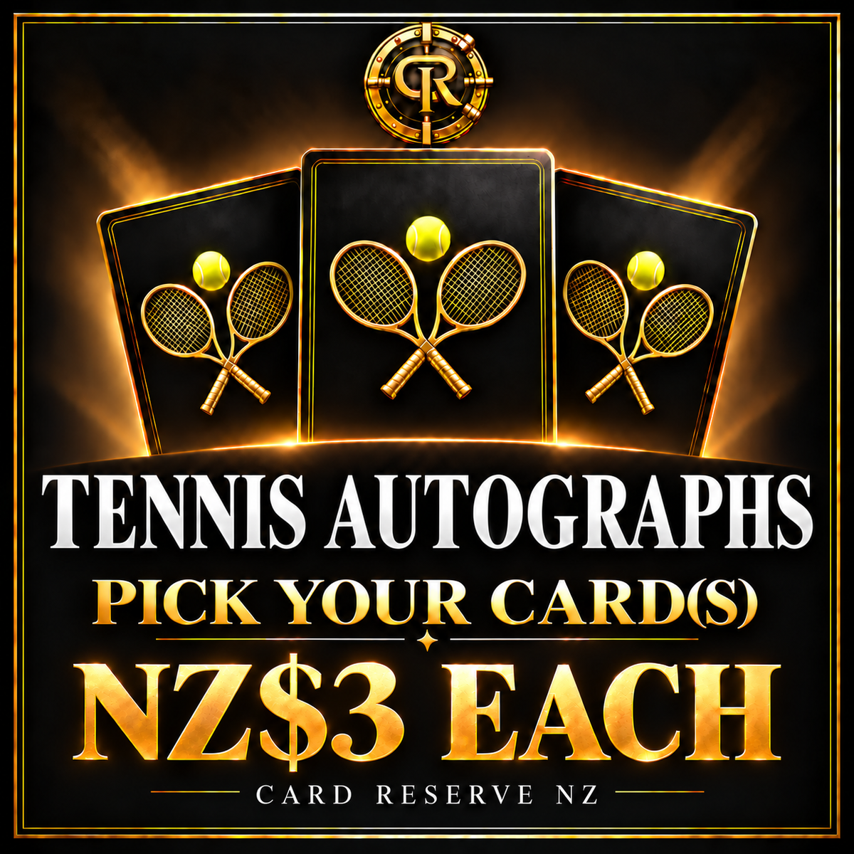Tennis Autographs — Pick Your Card(s) — NZ$3 Each