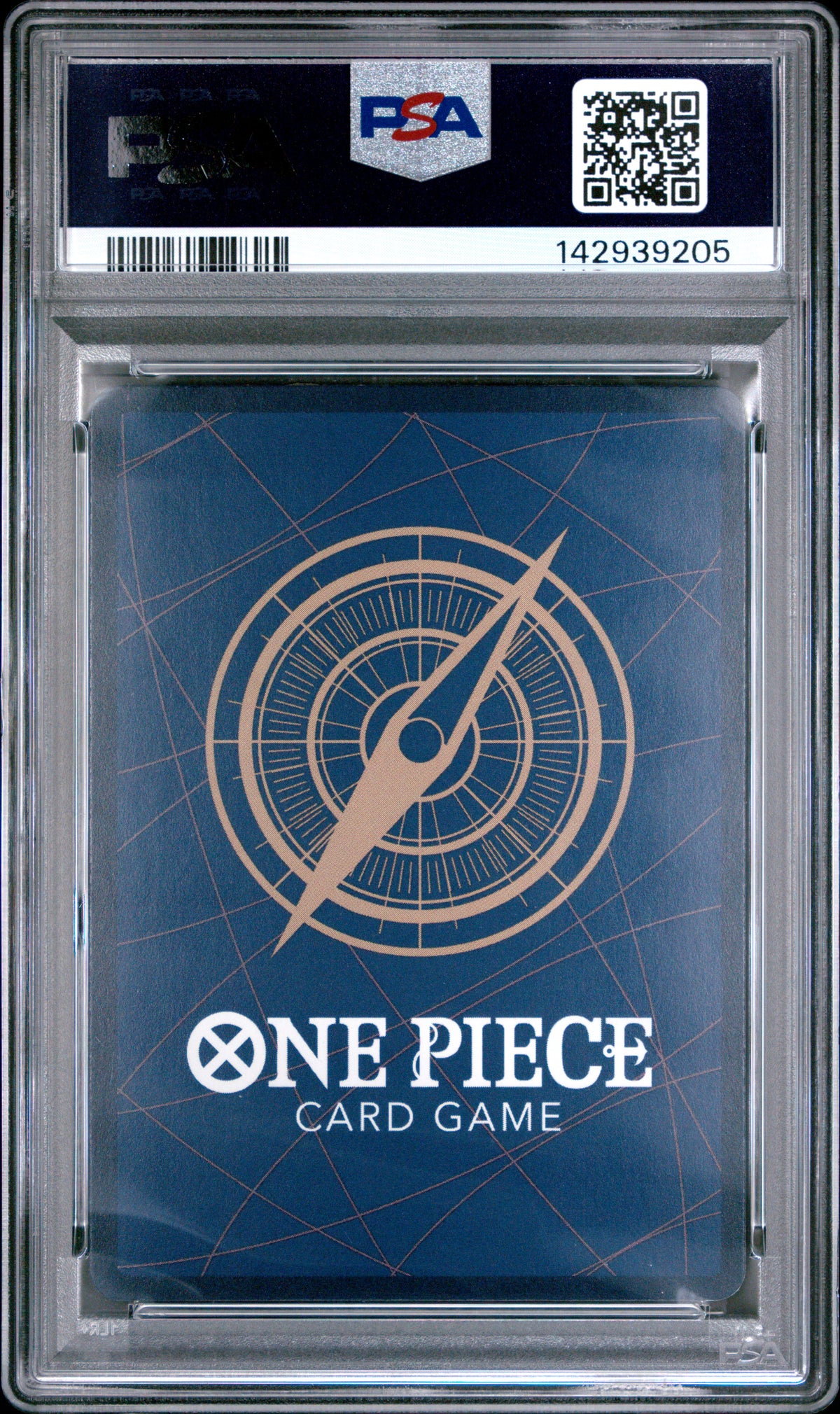 2025 One Piece Monkey D. Luffy Alternate Art OP13-118 – PSA 10 — PSA cert 142939205 — back