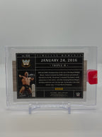 2024 Panini Three Count WWE Triple H #151 - Gold Timeless Moments 07/10 - Raw - back