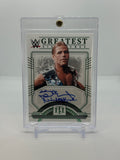 2024 Panini National Treasures WWE Shawn Michaels #WG-SHM - Greatest Signatures Emerald 5/5 - Raw - front